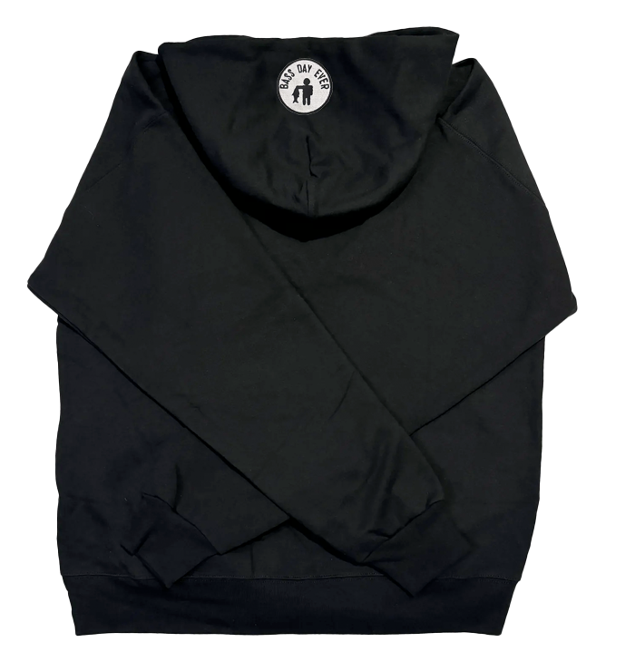 Patch Hoodie – Black