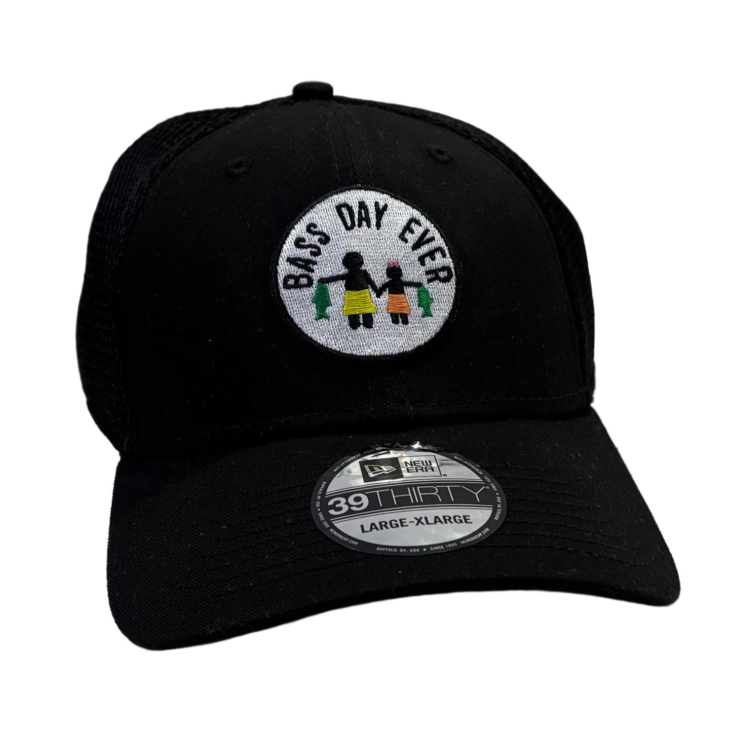 Cap with Patch - Black - Mother, Daughter