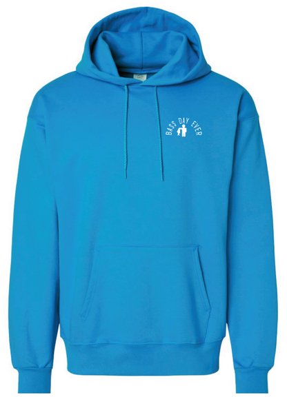 Fishing Hoodie Blue - Bass Day Ever 