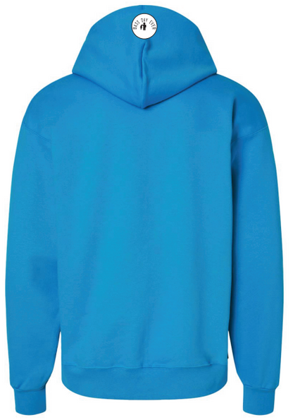 Patch Hoodie – Teal